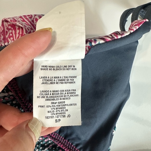 NEW Lucky Brand Women’s Multicolored Boho Paisley Print Bikini Set Sz S - Picture 12 of 12